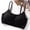 Black, variant on Rvasteizo Women Wireless Bra Solid Wireless Padded Tank Everyday Bra