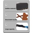 thumbnail image 4 of Archery Arrows Quiver Holding 20 Arrows Leather Archery ArrowsHolder for Field Practice, 4 of 7