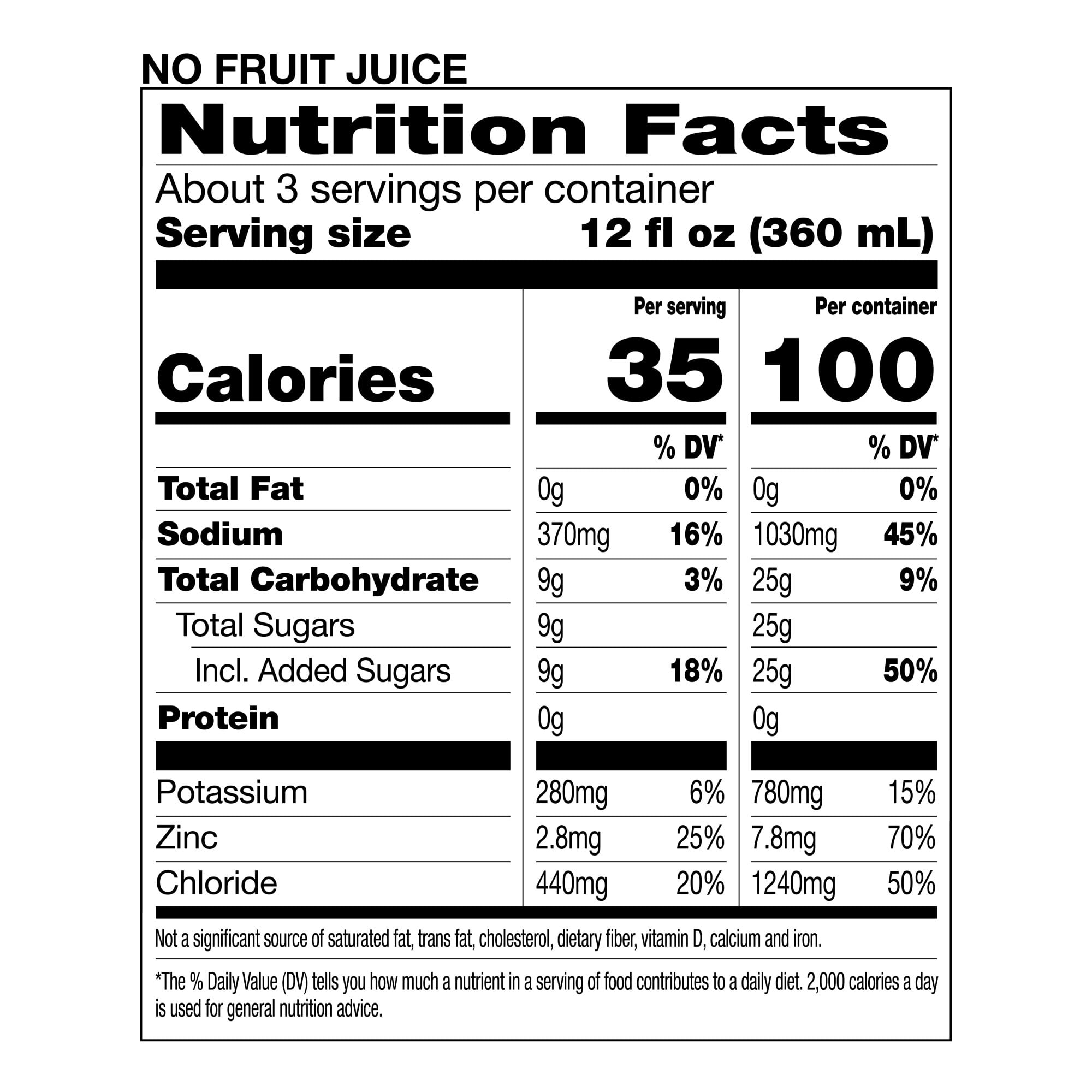 (2 pack) Equate Children's Electrolyte Oral Solution, Mixed Fruit Flavor, 33.8 fl oz