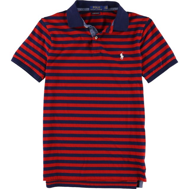 Ralph Lauren - Polo de rugby para hombre, ajuste delgado, algodón, azul, extragrande Ralph Lauren polo, rugbi