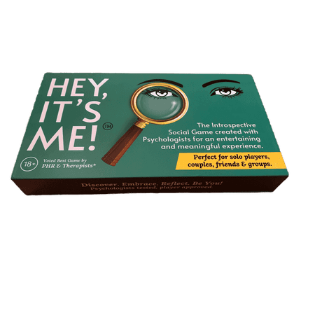 Hey It s Me! Conversation Card Game Best Card Game For Couples Friends Social Games Groups Mega Gift Size