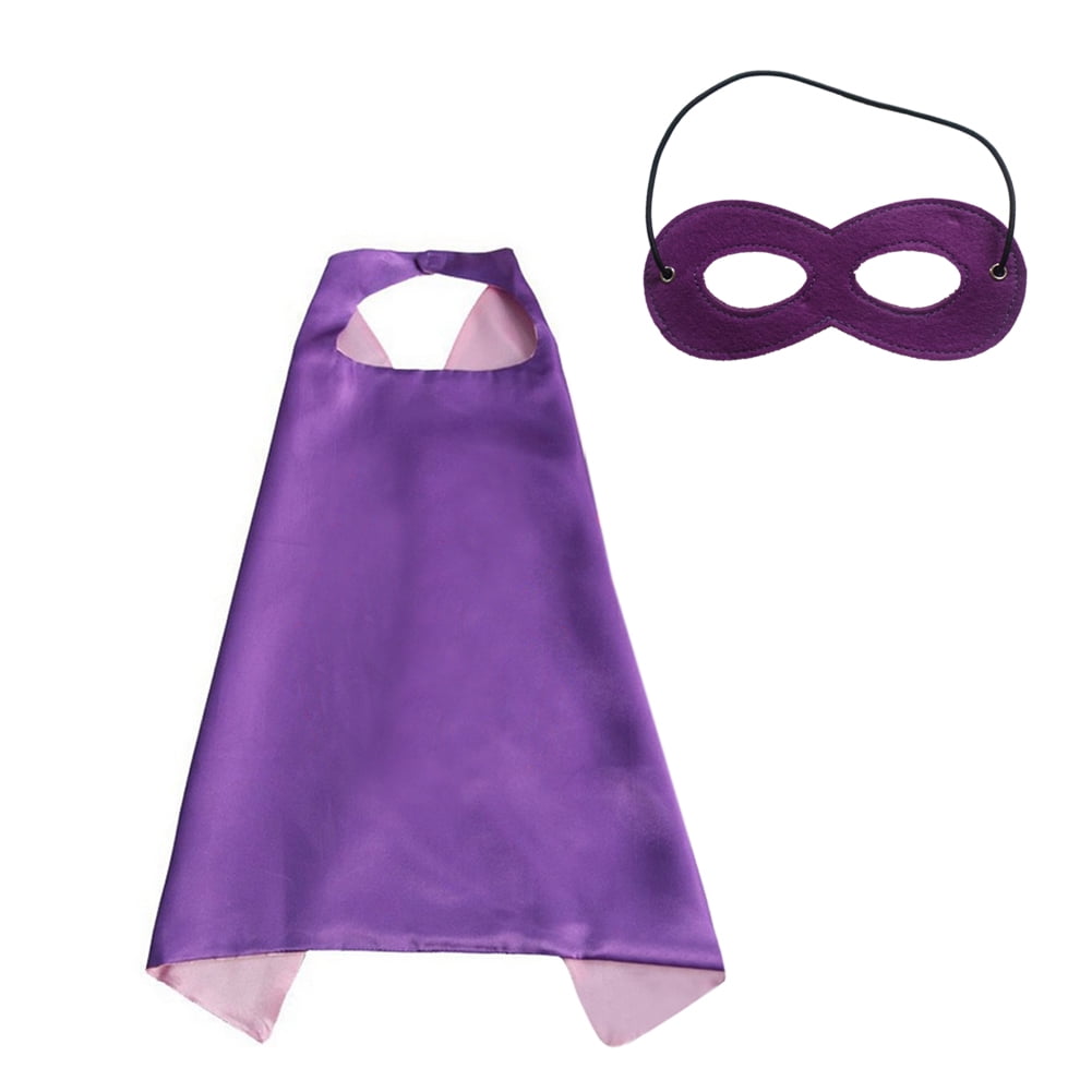 55 in Capes Mask Boys Girls Mens Women Costume Party Adult Superhero 