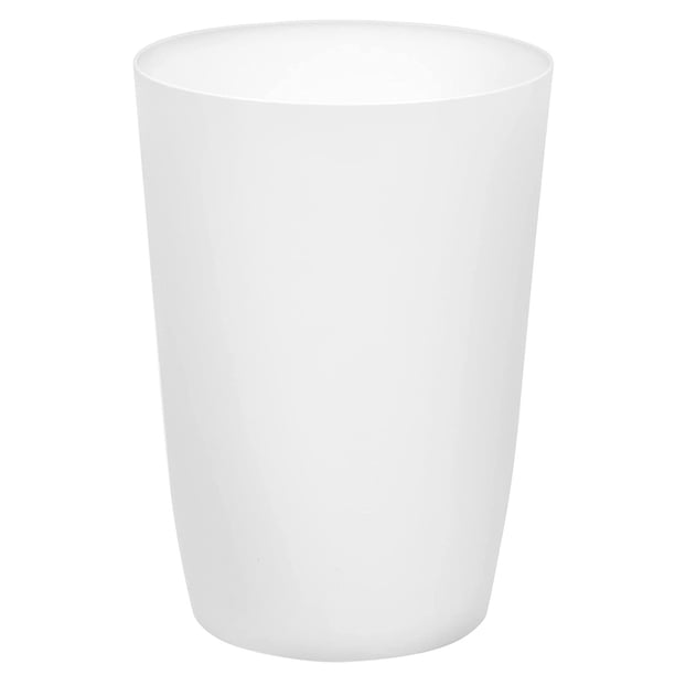 WSHS Small Trash Can 1.58 Gallon/6L - Open Top Garbage Can for Kitchen, Office, Dorm, Bathroom, Compact Waste Basket