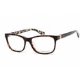 thumbnail image 1 of Kate Spade Calley 1NR Unisex Beige Havana Plastic Frame Eyeglasses, 1 of 2