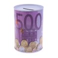 thumbnail image 1 of Cute Euro Coin Bank Money Box Durable Safe Metal Piggy Bank500 Euro, 1 of 1