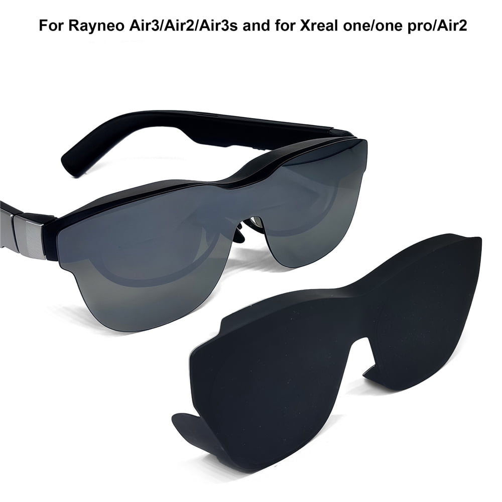 Silicone Lens Protector Shade For Rayneo Air3/Air2/Air3s & Xreal One/Pro/Air2 – Light Blocker, Scratch-Resistant