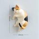 thumbnail image 5 of Lindo paquete de 6 imanes divertidos para refrigerador con forma de gato, imán de oficina, lindos imanes para refrigerador, juego de imanes para refrigerador con forma de gato en 3D, paquete, 5 of 5