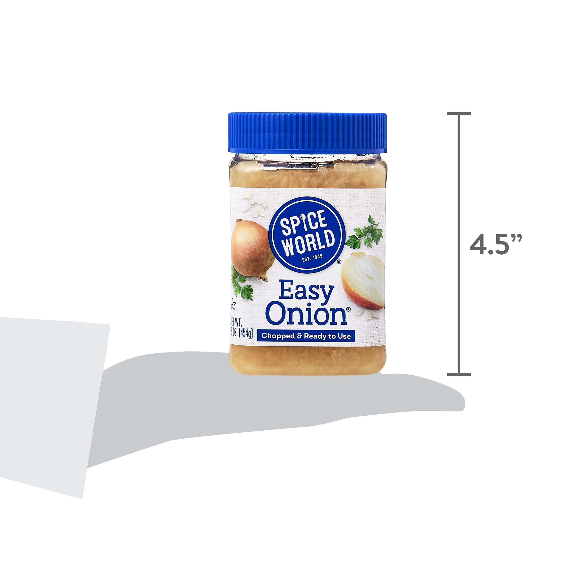 Spice World Easy Chopped Onion Jar, 16 oz