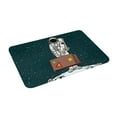 thumbnail image 2 of Bingfone Astronaut Traveler With Suitcase Door Mat 16"X24" Front Entrance Non-Slip Low Profile Washable For Entryway, 2 of 9