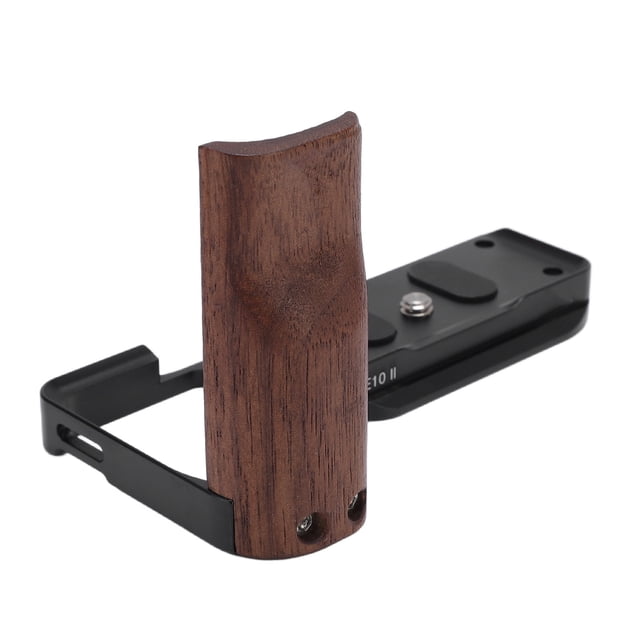 Camera Handgrip L Plate Bracket, 1/4 Inch Screw Hole Lightweight Side Type C Interface Camera Hand Grip L Bracket for Video Recording