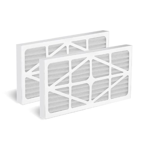 POWERTEC 2PK 5 Micron Outer Air Filters MERV 10 for WEN 3417 Filter Replacement & WEN 1044 1270 CFM Wood Shop Air Filtration Systems (3415/3416/AF1270), POWERTEC AF1045/AF1044 (75020-P2)