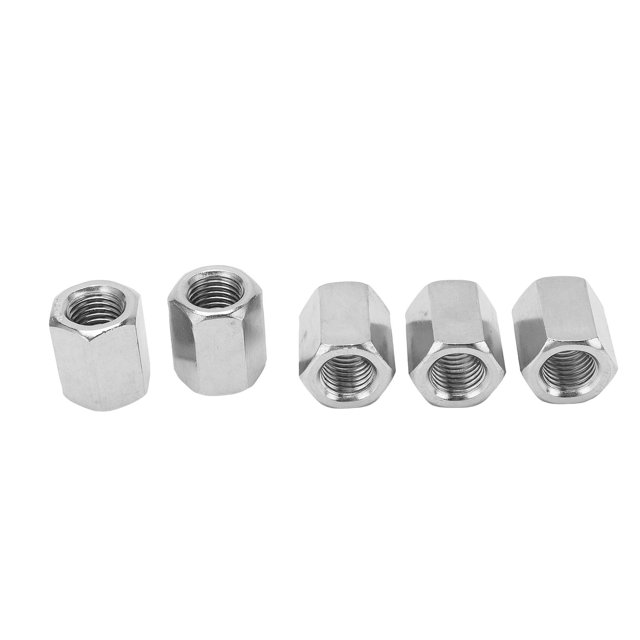 Tuerca De Acoplamiento Hexagonal M16, Juego De Tuercas De Acoplamiento De Acero Inoxidable De 6 Lados, 5 Piezas Livianas Para Tornillos De Máquina