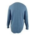 thumbnail image 2 of Karen Scott Women's V-Neck Pullover Sweater (XS, Blue Denim Heather), 2 of 2
