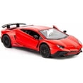 thumbnail image 1 of 1/36 Scale Aventador LP700-4 Casting Car Model, Zinc Alloy Toy Car for Kids, Pull Back Vehicles Toy Car for Toddlers Kids Boys Girls Gift (Red), 1 of 4