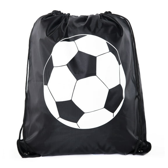 Soccer Party Favors | Soccer Drawstring Backpacks for Birthday Parties, Team events, and much more!