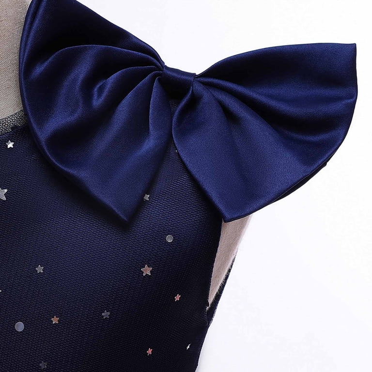 princess polly baby blue dress Fesfesfes Sequin Bow Dress for Girls Sleeveless One Shoulder Dress for  Comfortable and Versatile Occasions 2-10 Years Casual Formal Princess  Dresses(Navy,8-9 Years)