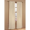 Ivory Lined Dupioni Window Curtain 40x84