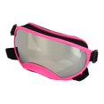 thumbnail image 4 of Gafas para mascotas con montura rosa, a prueba de rayos ultravioleta, resistentes al viento, transpirables, con correa ajustable, gafas para perros para exteriores, lentes plateados YUNYI BRAND Deportes, 4 of 8
