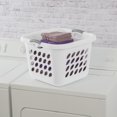 thumbnail image 3 of Sterilite 53 Liter White Laundry Basket, 3 of 10