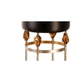 thumbnail image 2 of Lucas McKearn Armory 26" Short Leather and Steel Bar Stool in Gold/Black, 2 of 2