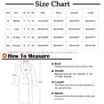 thumbnail image 2 of IYTR Men's Double Breasted Peacoat Lapel Solid Color Long Sleeve Coat Winter Warm Overcoat Long Trench Coat Khaki L, 2 of 6
