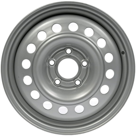 Dorman 939-191 Steel 15" Wheel Rim 15 x 6-inch 5-Lug Silver, for Specific Ford Models
