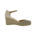 thumbnail image 3 of White Mountain Womens Mamba Canvas Ankle Strap Espadrilles, 3 of 3