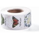 thumbnail image 2 of 2 rollos de 8 diseños de mariposas, pegatinas de papel autoadhesivas redondas con puntos, insectos, calcomanías de agradecimiento para regalos, 2 of 4