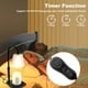 thumbnail image 4 of Lámpara retráctil de cera derretible | Lámpara de mesa con luz nocturna regulable dorada | Diseño de flores | Iluminación ambiental | Brillo ajustable | Base de madera | Mesita de noche o escritorio, 4 of 6