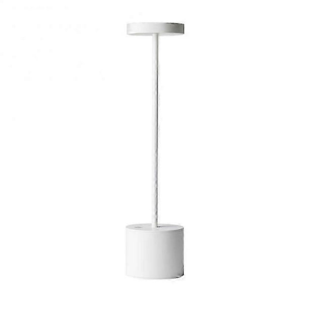 Rechargeable Cordless LED Table Lamp Portable Metal Desk Lamps Nightstand Bedside Light For