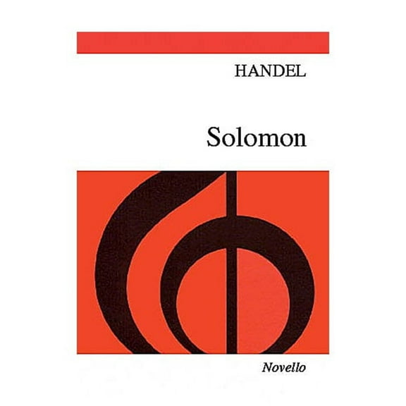 Solomon: Vocal Score