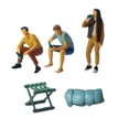 thumbnail image 1 of TISHITA 5 Pieces 1/64 BBQ People Figures Set with Accessories Collections S Scale Layout B, 1 of 8