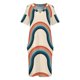 thumbnail image 4 of Vestido holgado con bolsillos y rayas estilo retro de los años 70, ropa de mujer, ropa estética, 4 of 7