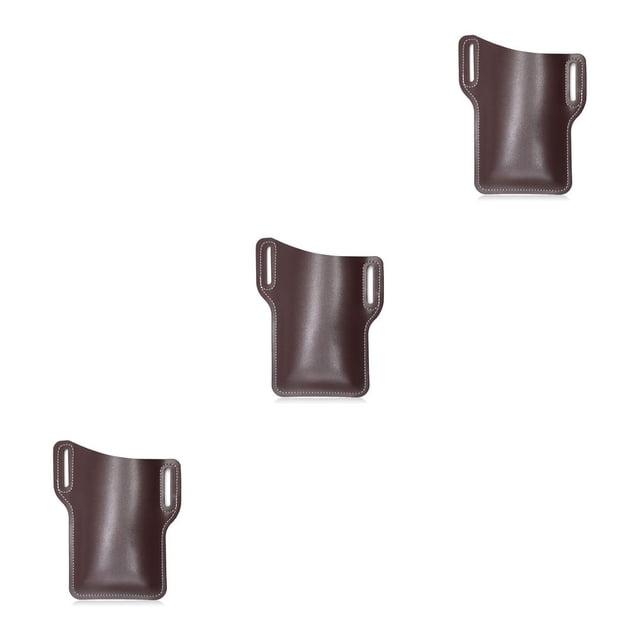 Cinturón Wosthever para teléfono móvil bolsa de almacenamiento Monedero Café al aire libre Type1 NO1