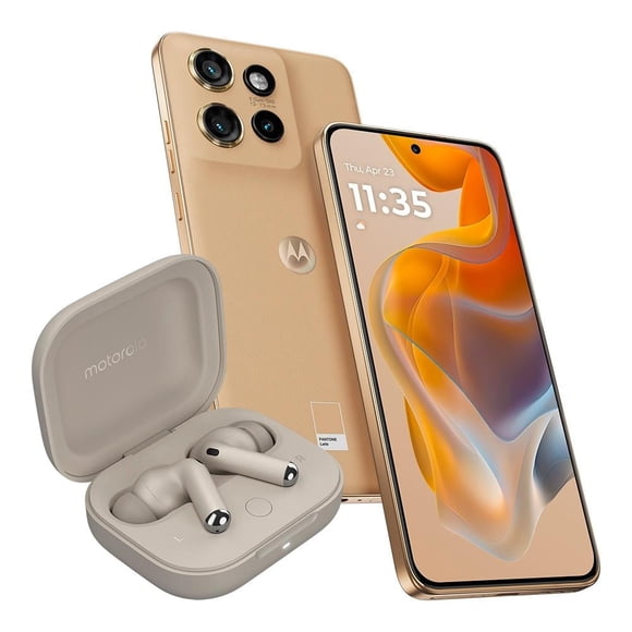 Smartphone Motorola Edge 50 Neo 8GB RAM 256GB ROM Café Desbloqueado con Motobuds Sound By Bose