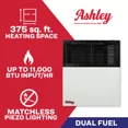 thumbnail image 3 of 11,000 BTU DV Duel Fuel Wall Heater, 3 of 8