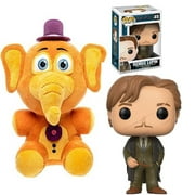 Five Nights at Freddy's Pizza Simulator - Orville Elephant Collectible Figure + Movies -Remus Lupin Toy, Pack of 2