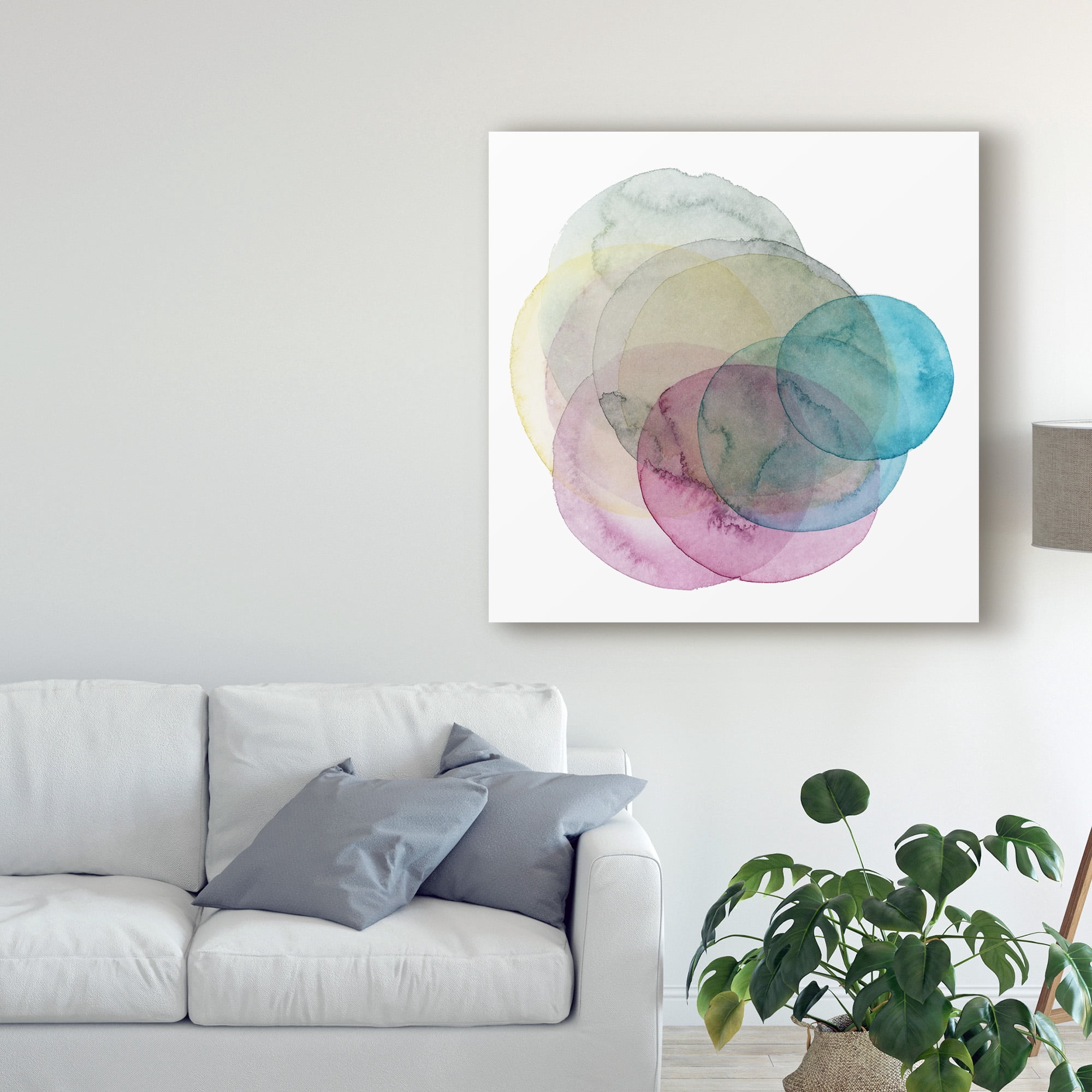 Trademark Fine Art 'Evolving Planets II' Canvas Art by Grace Popp