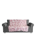 thumbnail image 3 of Creative Products Check Meowt Pink Watercolor Cat 50x60 Coral Fleece Blanket, 3 of 3