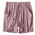 thumbnail image 2 of UAMVSH Modal Pajama Shorts for Women Basic Loose Fit Lounge Shorts Soft Elastic Waist Drawstring Pj Bottoms Summer Thin Sleep Shorts, 2 of 7