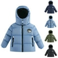 thumbnail image 6 of XQYLOS Boys Down Jacket Winter Heavyweight Windproof Thick Warm Insulated Hooded Coat Fleec𝖾 Lined Outerwear Cozy Outdoor Thermal Parka, 6 of 6