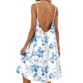 thumbnail image 4 of LWavelet Women's Strapless Sequin Bodice Chiffon Maxi Formal Dress for Evening & Wedding Wear White M, 4 of 6