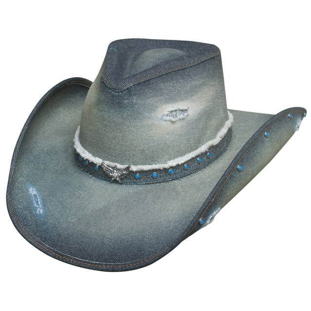 Bullhide Hats Sassy Cowgirl Collection Silver Wings 2828 (Small)