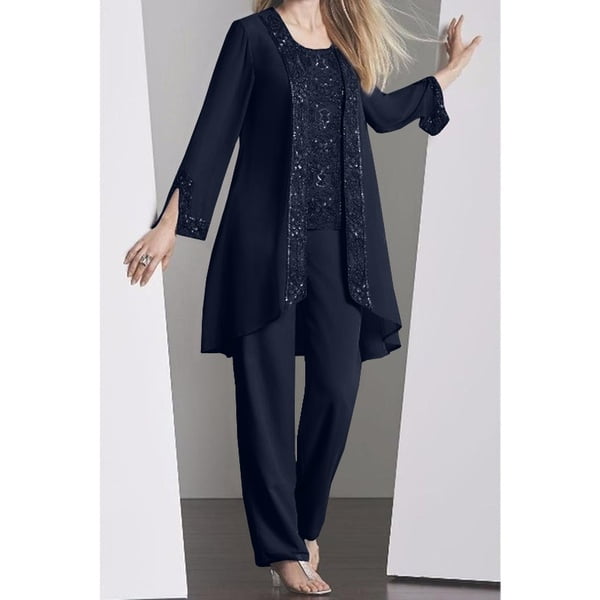 chiffon pants and tops