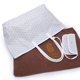 thumbnail image 5 of Bolso de compras clásico de PU, bolso para madre e hijo, bolso con forma de diente de perro, bolso de hombro elegante, 5 of 6