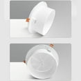 thumbnail image 5 of Adjustable Modern Air Circulation Vent Cover Ceiling Diffuser with Protective Screen for Bathroom Kitchen Various Rooms, 5 of 14