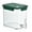 Green, variant on JeashCHAT Drink Dispenser for Fridge, 3.5L Beverage Dispenser with Lid and Spigot, Plastic Clear Lemonade Juice Container with Faucet for Home, Picnic, Office, Camping, Party
