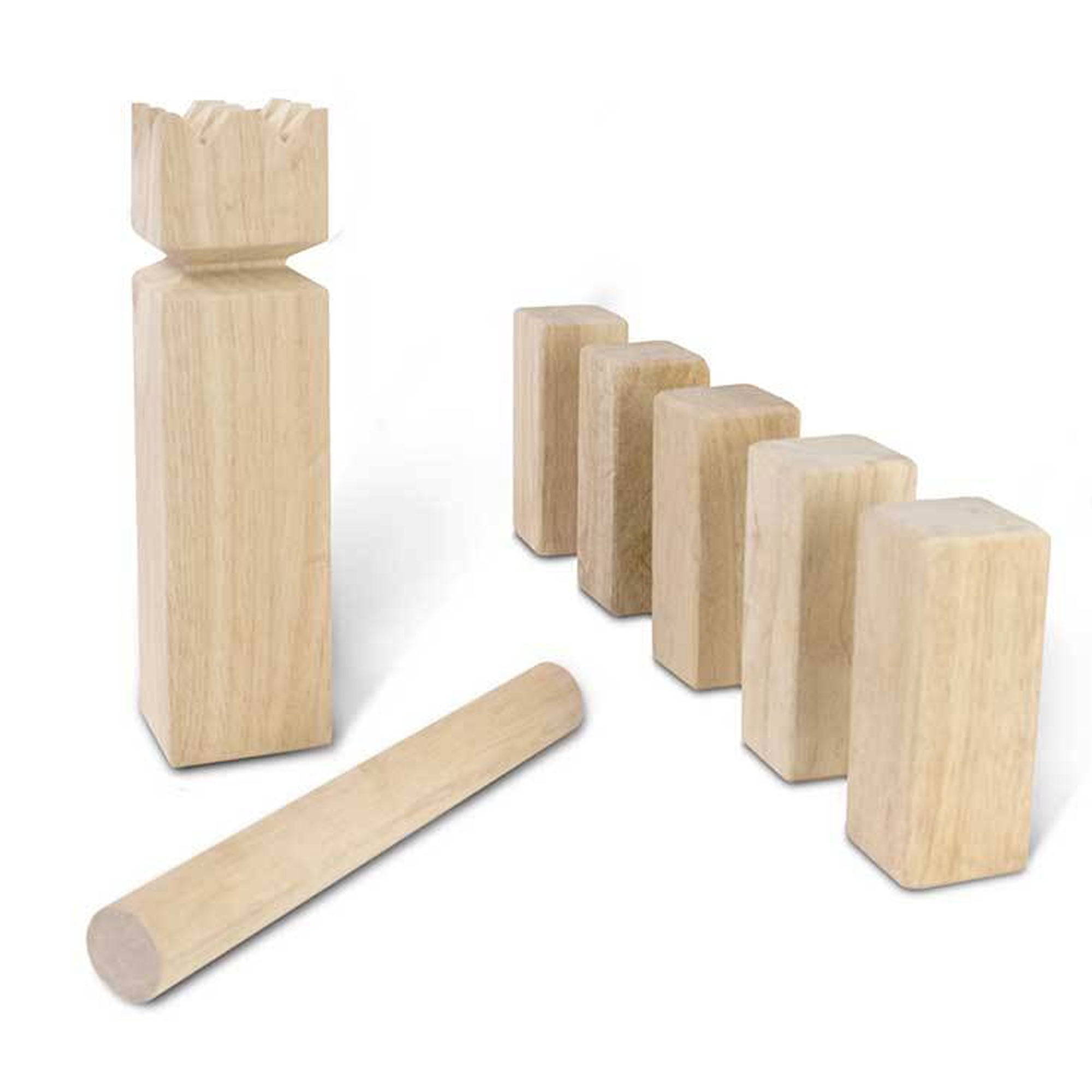 Toy Time Kubb Viking Chess Game - Wood Outdoor Lawn Game Set, Combines  Bowling and Horseshoes, Strategic Party Fun for Adults, Families or Kids in  the Board Games department at