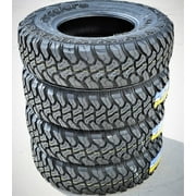 Set of 4 (FOUR) Accelera M/T-01 LT 235/85R16 Load E (10 Ply) MT M/T Mud Tires Fits: 2004 Ford F-250 Super Duty King Ranch, 1999-2003 Ford F-250 Super Duty Lariat