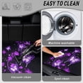thumbnail image 5 of Yuyamidu Purple Butterfly Trunk Cargo Mat 29" x 39" for Women Non-Slip Rear Trunk Mat, Scratch Resistant Universal Fit for SUVs Sedans, Easy Clean Auto Interior Accessory, 5 of 7